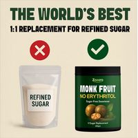 Zeeero Monk Fruit no erythritol sugar-free sweetener 